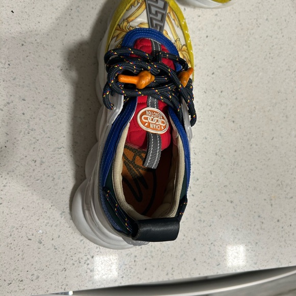 Designer shoes worn trying little dirty have been in storage for a while. - Picture 6 of 16